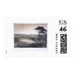 A View of Sutter's Mill and Culloma Valley postage