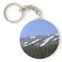 A View Of The Backside Of The San Fransisco Peaks Key Chains