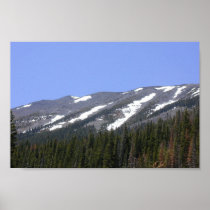 A View Of The Backside Of The San Fransisco Peaks Print