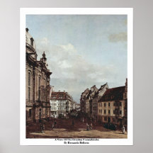 A View Of The Dresden Frauenkirche Print