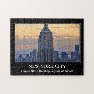 A view of the Empire State Building, Lower NYC 1C Jigsaw Puzzle