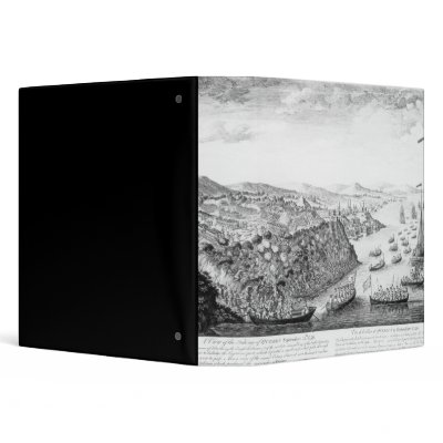 A View of the Taking of Quebec Vinyl Binders by bridgemanart