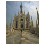 A view of the top of the Duomo, (cathedral) Milan flyers