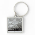 A View of The Trial of Warren Hastings Keychains