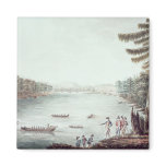 A View of Ticonderoga from a point Refrigerator Magnet