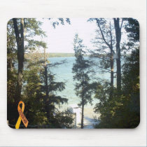 A VIEW TO KEEP THE SPIRIT mousepads