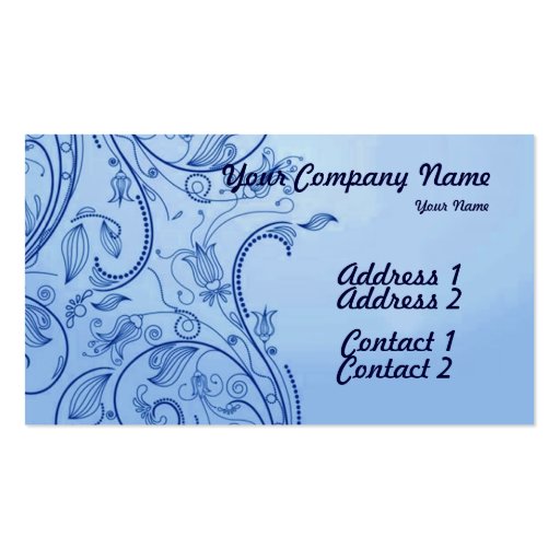 A Vintage Abstract 3 Business Card Templates (front side)