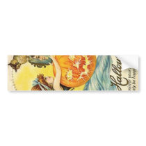 A Vintage Holiday *Happy Halloween* Bumper Stickers