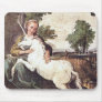 A Virgin with a Unicorn by Domenico Zampieri Mouse Pad