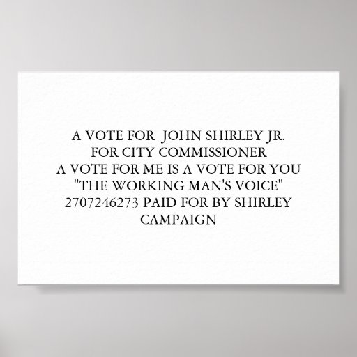 Vote for me essay