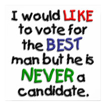 A Vote for the Best Man posters