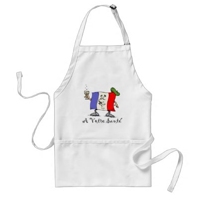 A Votre Sante Apron by nitsupak