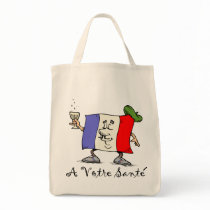 A Votre Sante Tote Bags bag