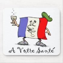 A Votre Sante Mousepad mousepad