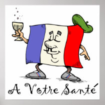 A Votre Sante Poster
