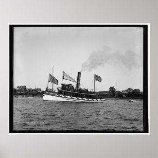 A.W. Chesterton Steamboat 1880-1899 print