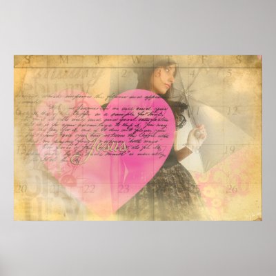 A Waiting Heart Print by StacyLeeArt