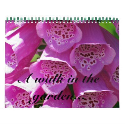 A walk in the garden... calendars by ThePearlToad