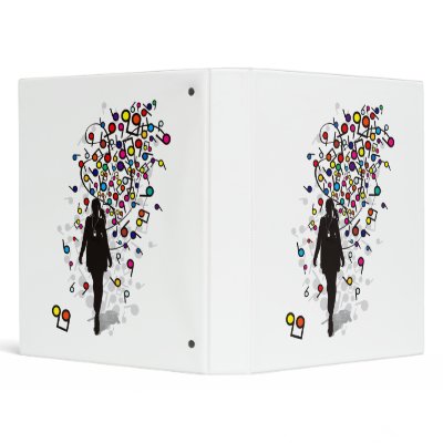 A Walk in the Park Vinyl Binder by auraclover