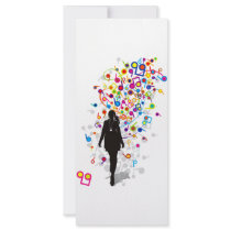 A Walk in the Park Personalized Rack Card