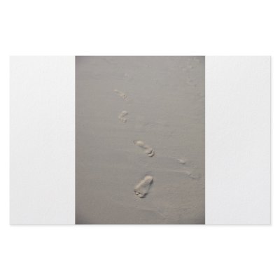 A Walk in the Sand Custom Stationery by deb9st