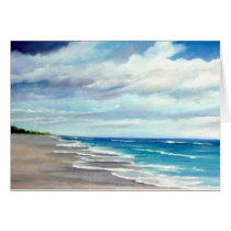 A Walk on the Beach Greeting Cards