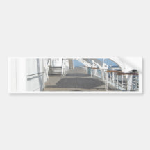 A Walk Through History - Queen Mary Bumper Sticker