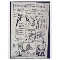 A War Or A Tug Of War flyers by ww2posters A War Or A Tug Of War flyers
