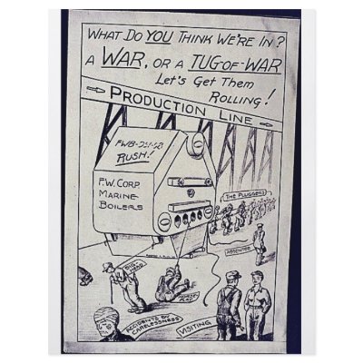 A War Or A Tug Of War Personalized Flyer by ww2posters