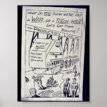 A War Or A Tug Of War Print