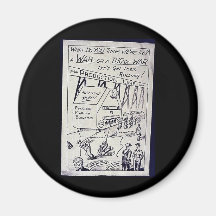 A War Or A Tug Of War Refrigerator Magnets