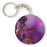A water drop in purple key chain