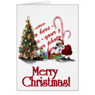A Web Footed Christmas Greeting Card