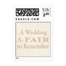 A Wedding Affair to Remember Postage