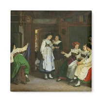 A Wedding in Lower Alsace Refrigerator Magnets
