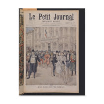 A Wedding on a Bicycle Postcard