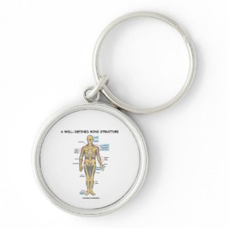 A Well-Defined Bone Structure (Human Skeleton) keychain