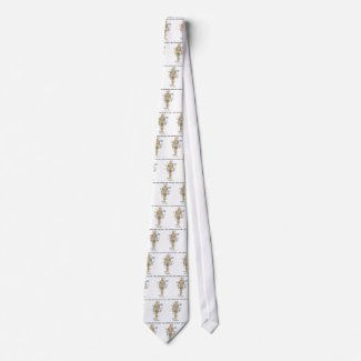 A Well-Defined Bone Structure (Human Skeleton) tie