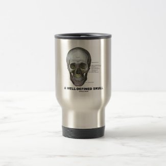 A Well-Defined Skull (Medical Anatomy) Mugs
