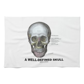 A Well-Defined Skull (Medical Anatomy) Towel