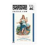 A Werner and Co. Vintage Americana Stamp