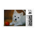 A Westie Puppy Stamp by SMVstudio A Westie Puppy Stamp