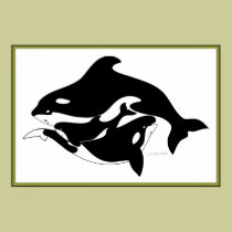 A Whale Family posters