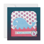 A Whale of a Birthday Invitations