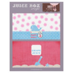 A Whale of a Birthday Juice Box Wraps Letterhead Design