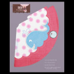 A Whale of a Birthday Party Hats Letterhead Template