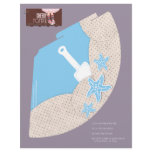 A Whale of a Birthday Sand Party Hats Custom Letterhead