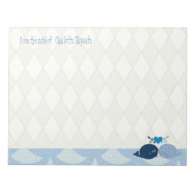 A Whale Of A Notepad For Doodling Ideas -