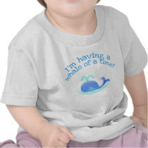 A whale of a time - crawler baby t-shirt