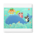 A Whale Of A Time! magnets by udonchow A Whale Of A Time! magnets